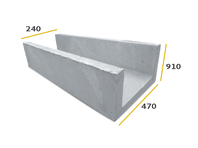 Concrete Chute Dimensions