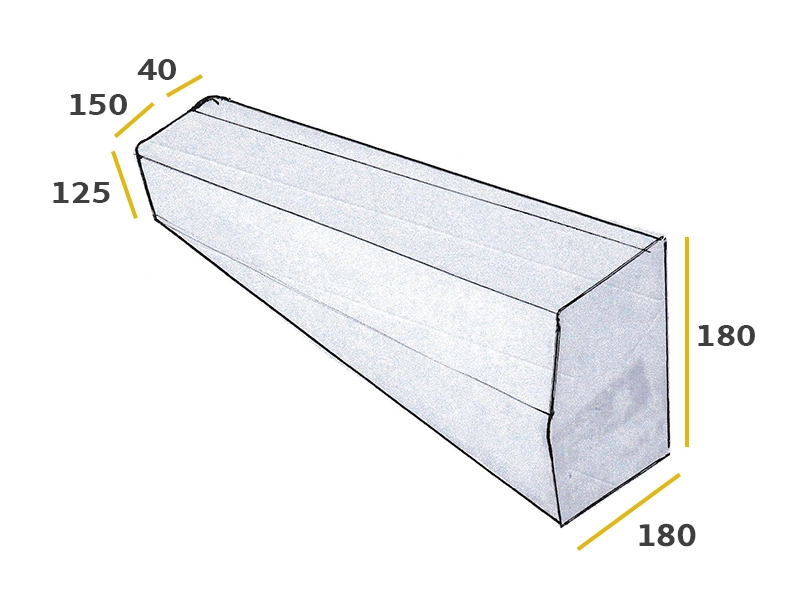 Concrete Precast Transition Kerb Dimensions